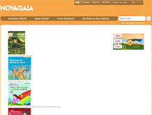 Tablet Screenshot of novagaia.leya.com