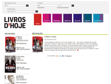 Tablet Screenshot of livrosdhoje.leya.com